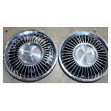 2 ct. 58-59 Lincoln Continental Wheel Covers 