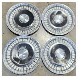 4 ct. 1958-59 Lincoln Continental Wheel Covers