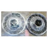 2 ct. 1977-79 Lincoln Versailles Wheel Covers. NOS