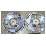 NOS 2 ct. 1956-1957 Lincoln Premiere Hubcaps