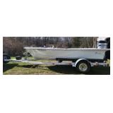 1953-1960 Cadillac Boat w/ 150 HP Mercury Outboard