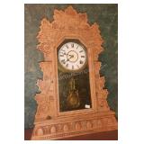 Antique Gingerbread Mantel Clock
