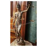 Blind Lady of Justice Statue - Attorney, Judge,