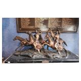 Old Dragoons Frederic Remington Sculpture