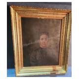 19th-Early 20th Century Oil on Canvas Painting