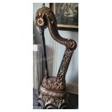 Large 5 ft. Decorative Harp
