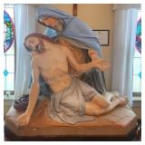 Life Size Daprato Statuary Co. Jesus & Mary Statue