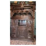 19th Century French Brittany Walnut Cupboard