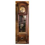 Enchanting Grandfather Clock w/ Beveled Glass