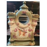 Antique English Porcelain Clock Case