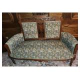 Antique Victorian Eastlake Settee