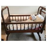 Antique Baby Crib.   3