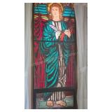 Stained Glass Window of "St. John Apostle