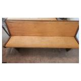 Authentic Antique Church Pew