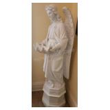 The Holy Water Font Angel Sculpture by Deprato