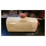 c.1900 English Victorian Stoneware Warmer