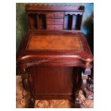 Victorian Davenport Style Secretary Flip Top Desk