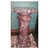 Marble Plant Stand - 33" H