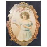 Borden's Milk Die Cut Advertising