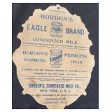 Borden's Die Cut Advertising