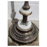 Antique Pedestal Floor Lamp
