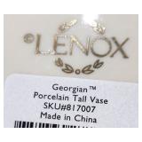 Lenox Georgian Porcelain Tall Vase