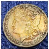 1885 Morgan Silver Dollar