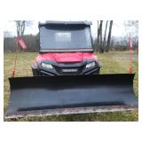 Honda Pioneer 700 ATV with Snow Plow. 1,759 Miles