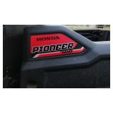 Honda Pioneer 700 ATV with Snow Plow. 1,759 Miles