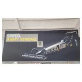HUGE 20' U.S. Army-sponsored Top Fuel dragster Promo Banner