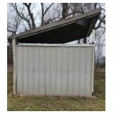 Three Sided Livestock Shed