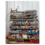 Large Parts Bins with Hardware and Supplies