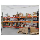 Pallet Racking - 6 Shelves.  8'L x 8'H x 3'D
