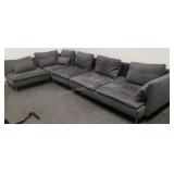 L-Shaped Sofa and Love Seat Sectional