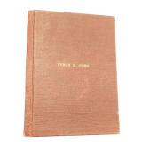 1924 Spalding Baseball Record - From Ty Cobb