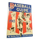1943 Baseball Official Guide- from Ty Cobb