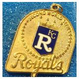 1985 Kansas City Royals Balfour World Series Press Pin