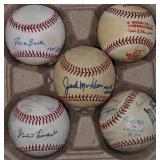 Signed Baseball Group w/ Jack Buck, Jack McKeon