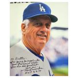 Los Angeles Dodgers, Tommy Lasorda Signed Photo