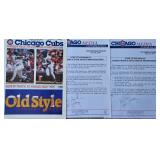 Harry Caray Chicago Cubs Signed Letters