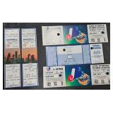 Houston Astros Baseball Ticket Stubs