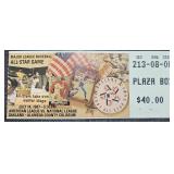 1987 MLB All Star Game Ticket Stub