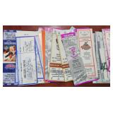 Hundreds of Baseball Ticket Stubs!