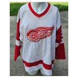 Detroit Red Wings Greg Stefan Game Worn Hockey Jersey