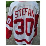 Detroit Red Wings Greg Stefan Game Worn Hockey Jersey