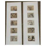 2 ct. Disney Original Story Sketches Posters.