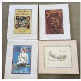 4 ct. Disney Attraction Lithos w/ Frontierland