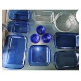 Group of Pyrex Baking Plates & Servingware