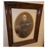General Robert E. Lee Framed Portrait
