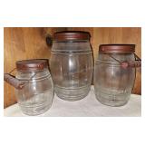 3 ct. General Store Canisters